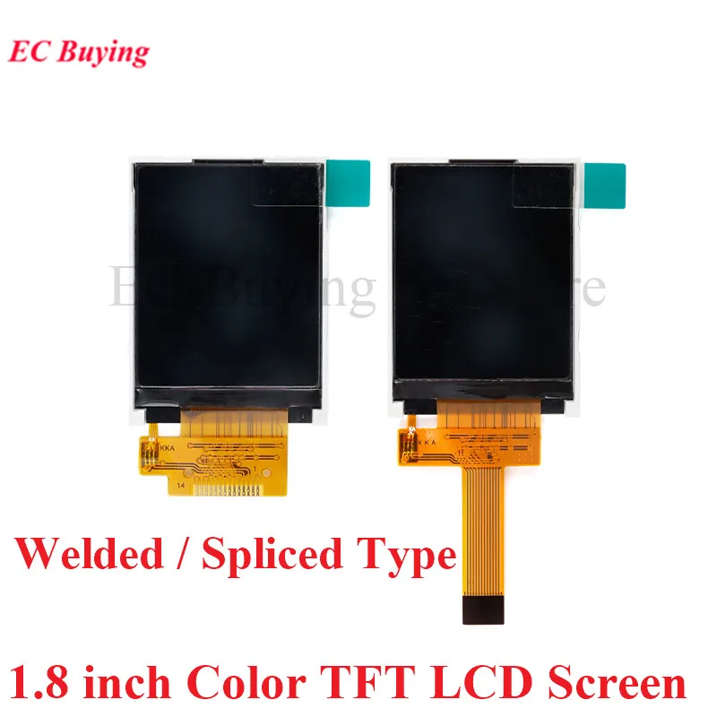 

1.8" 1.8 inch 128x160 SPI Full Color TFT HD IPS LCD Display 128*160 Module ST7735S 3.3V Replace OLED Power Connector for Arduino