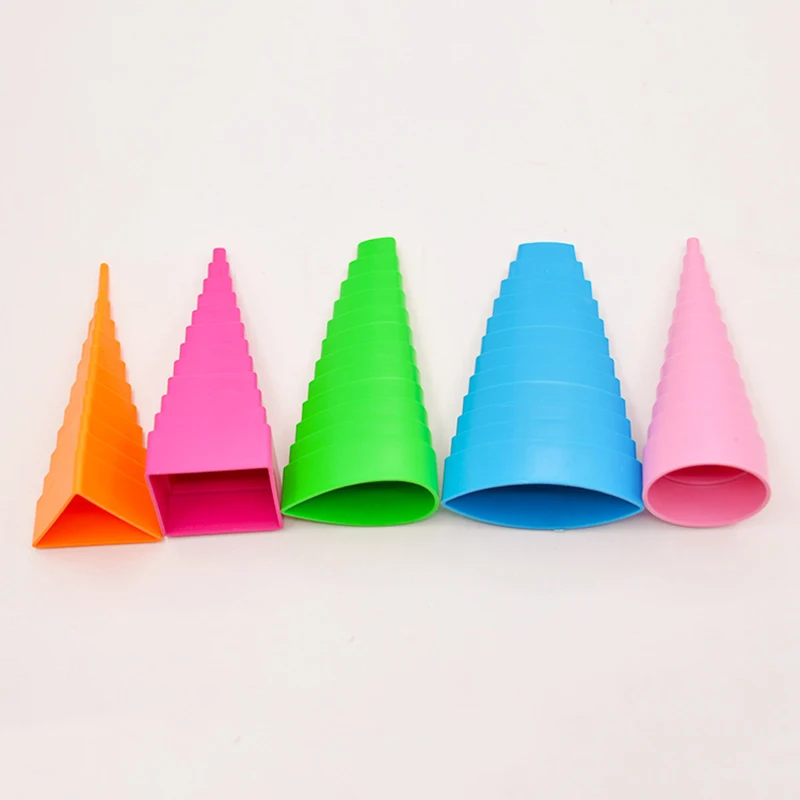 5Pcs/Set Creative Papercraft Quilling Border Tower Mixed Papercraft DIY Handcraft Paper Quilling Tools Mould