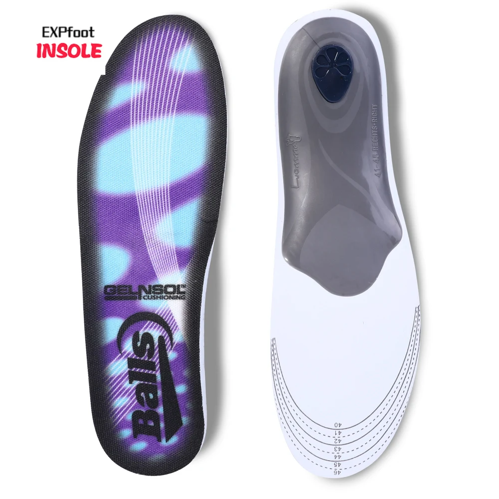 EXPfoot Orthotic Insole Mendukung Lengkung Kaki Datar Ortopedi untuk Kaki Meringankan Tekanan Udara Plantar Fasciitis Bantalan Bantalan Sisipan