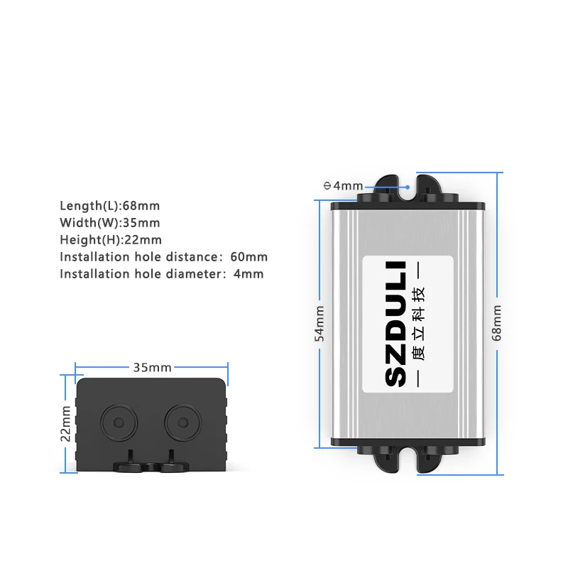 AC24V om DC12V AC naar DC Buck Power Converter AC15 ~ 36V naar DC12V Transformator Module CE RoHS