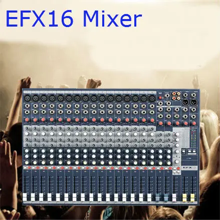 EFX16 16 channel Multi-Purpose Digital Effect of Professional Mixing Station Marshalling  Wedding Stage audio mixer console