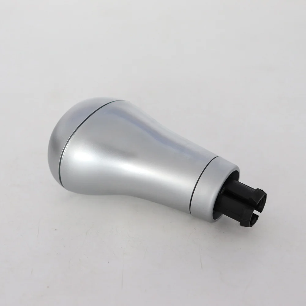 Automatic Gear Shift Knob Silver Plating Handball For Mercedes Benz W204 W211 C180 C200 Auto Accessories