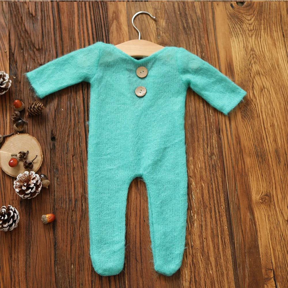 Newborn Baby Photography Photo Props Mohair Outfit Shooting Romper Bebe Foto Accessoires de photographie Boy Studio Fotografia