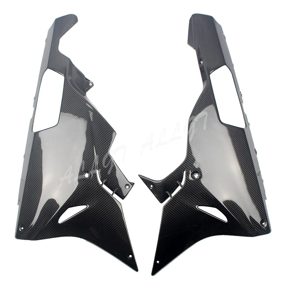 Carbon Fiber Printed Motorcycle ABS Injection Lower Belly Pan Fairing For BMW S1000RR 2015 2016 2017