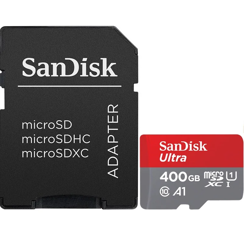 Sandisk A1 Geheugenkaart 16Gb 32Gb 64Gb 128Gb 200Gb 256Gb 400Gb Micro Sd kaart Class10 UHS-1 Flash Card Memory Microsd Tf/Sd-kaart