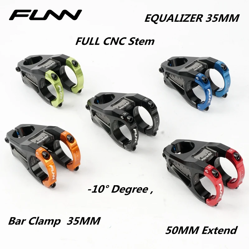 FUNN Equalizer-MTB Mountain Bike Alloy Full CNC Bar Clamp, Enduro