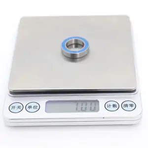 Azul rolamentos selados para carro elétrico RC, 6802RS rolamento, 6802 RS 2RS, ABEC-3, Hobby Truck, 10PCs, 15x24x5mm, 6802 12 principais vendas rodas de ferro aro 15 - №11