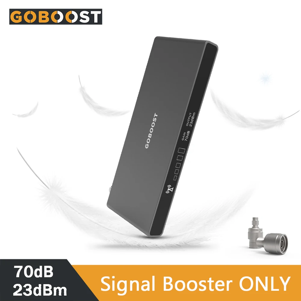 Усилитель сигнала 4G GSM900, DCS1800, WCDMA2100, CDMA 850 LTE, ретранслятор сотового телефона, ЖК-дисплей, 70 дБ