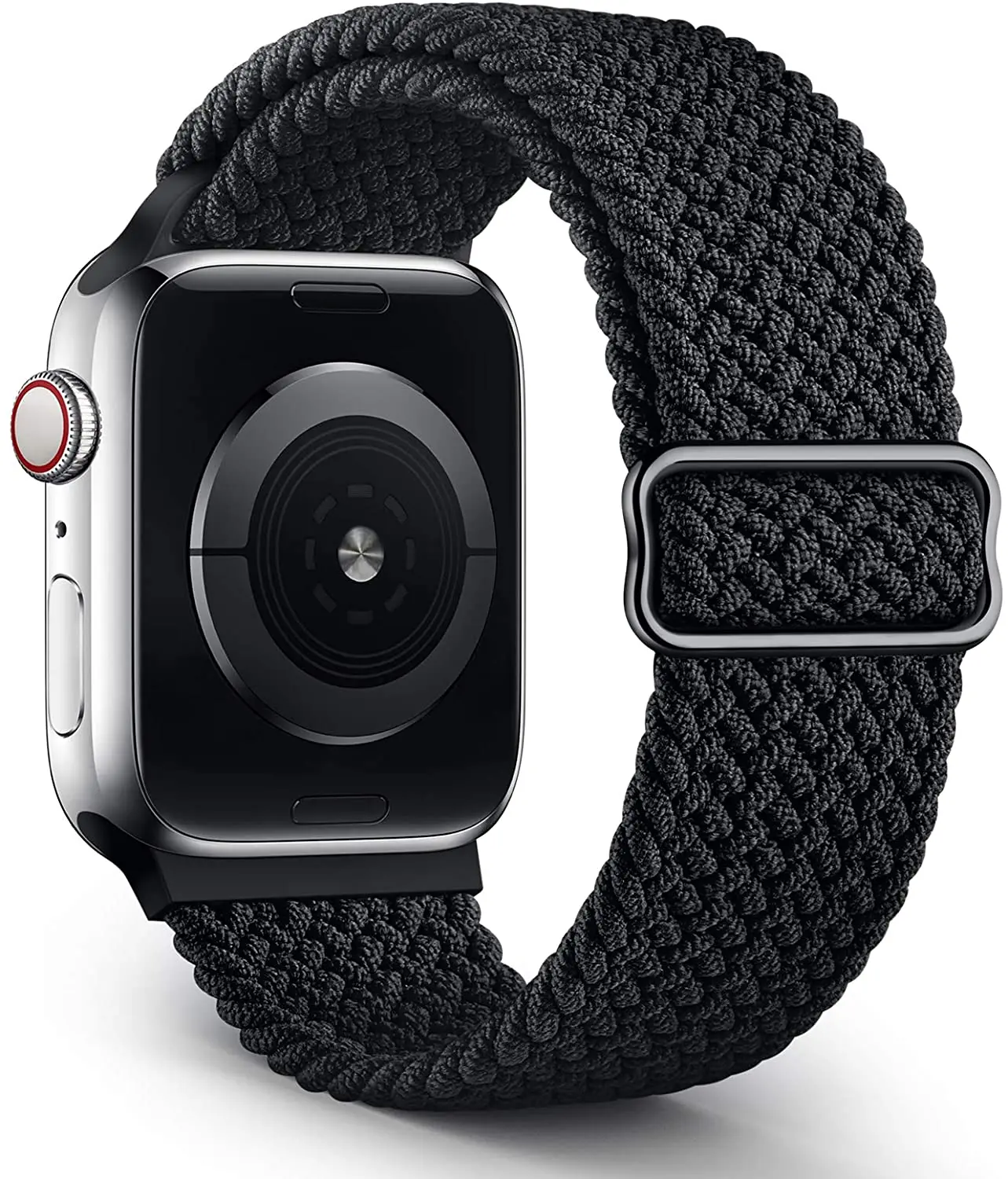 Geflochtene Armbänder für Apple Watch, 44/42/45/49/46/40/41 mm, elastisches, verstellbares Armband, iWatch Serie 12, 11, 10, 9, 8, SE, 7, Ultra3, 4. – Detail 2