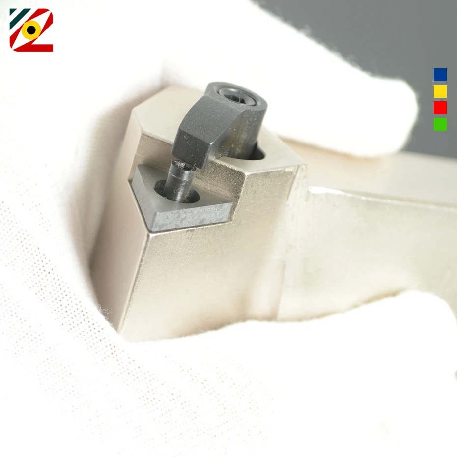 EDGEV 105 gradi MTQNR MTQNL 1616H16 2020K16 2525M16 3232P16 portautensili per tornitura esterna per tornio CNC per TNMG160404 160408