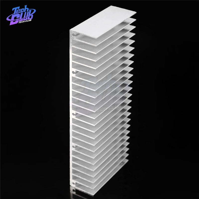 60x150x25mm Aluminum Heat Sink Heatsink Radiator Heating Heat Dissipation Cooling for Amplifer LED COB Light Power IC Transistor