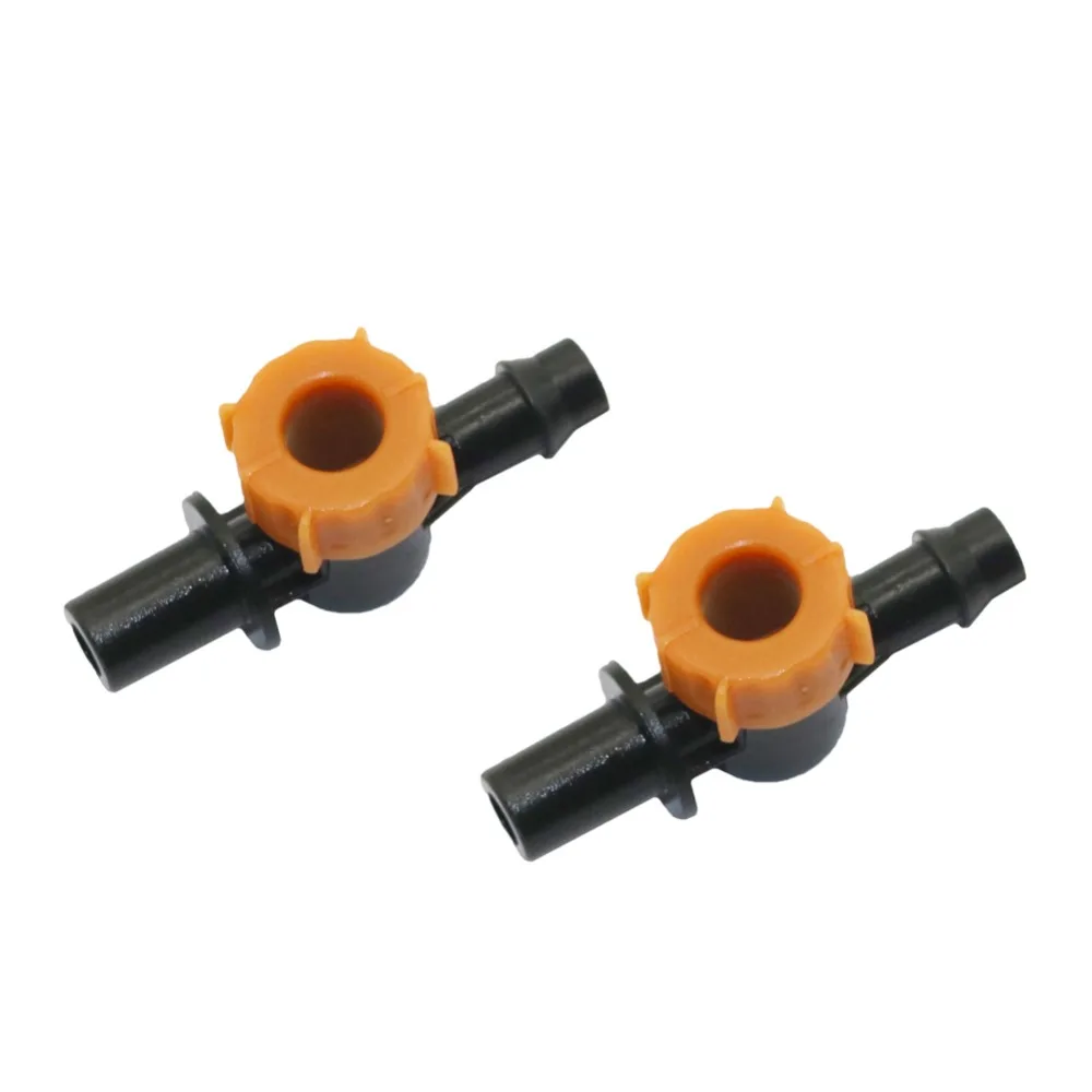 

10 Pcs Mini Switch Connection 4/7 Hose Micro Spray Nozzle Water Hose Connector Irrigation System Accessories