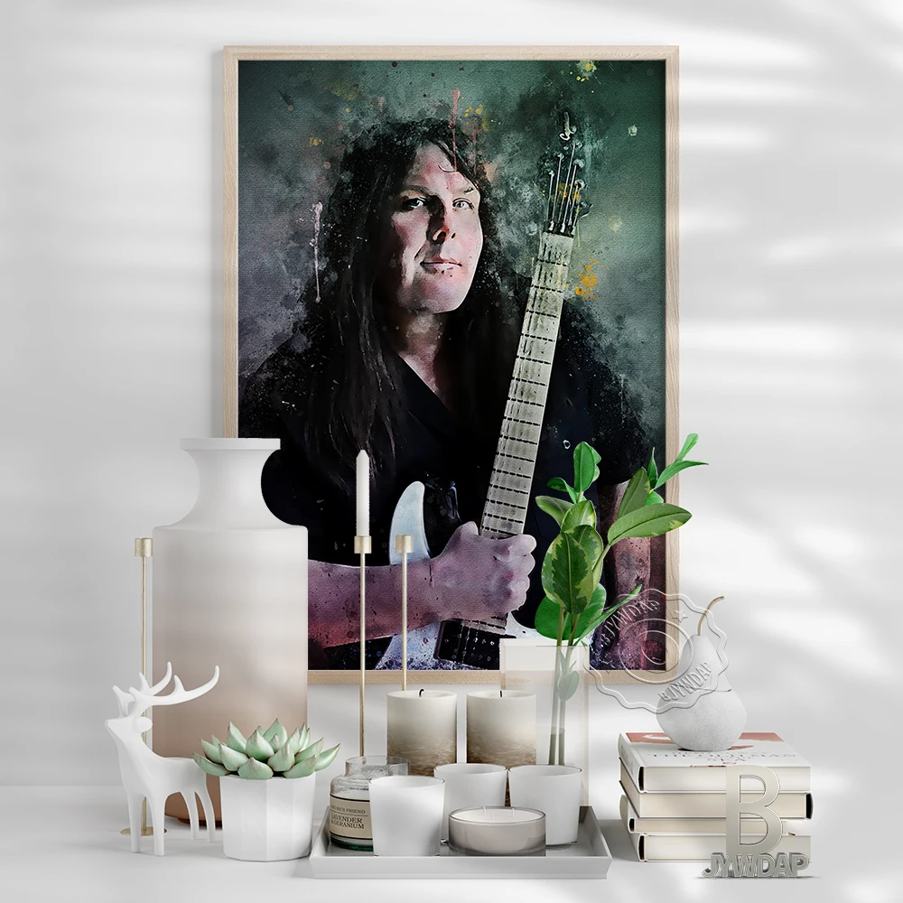 Michael James Romeo Printing Poster, Progressive Metal Symphony X Fans Collect Wall Stickers, America Guitarist Show Home Decor