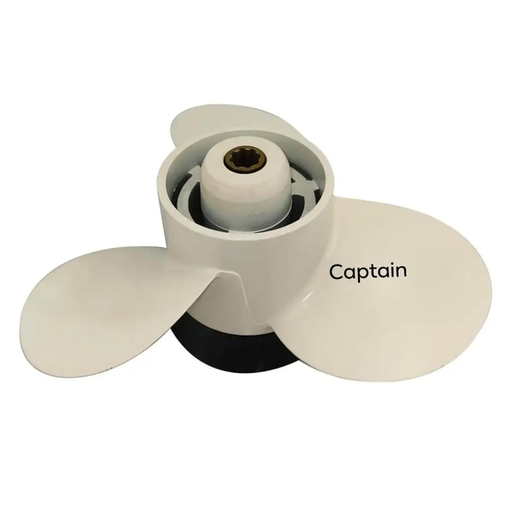 Captain Propeller 9 3/4x6 1/2-J High Thrust 683-W4592-02-EL Fit Yamaha Outboard Engines 9.9HP, 13.5HP, F9.9, 15HP, F8