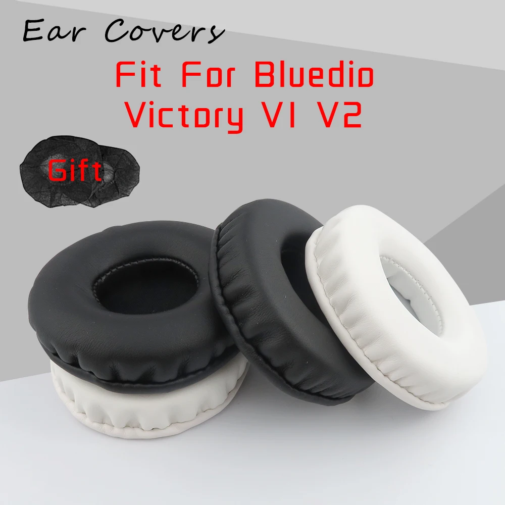 Earpads For Bluedio Victory V1 V2 Headphone Earpads Replacement Headset Ear Pad PU Leather Sponge Foam