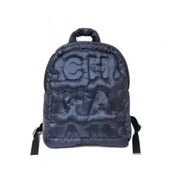 MÙA THU ĐÔNG 2022 Thời Trang Hàn Quốc Mới Cotton Schoolbag Không Gian Cotton Air Đôi Túi Đeo Vai Xuống Túi Xách Nữ