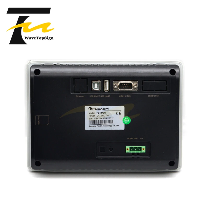 FLEXEM Resistive HMI 4000 Series FE4070C interfaz humana 7 pulgadas 16:9 TFT LCD