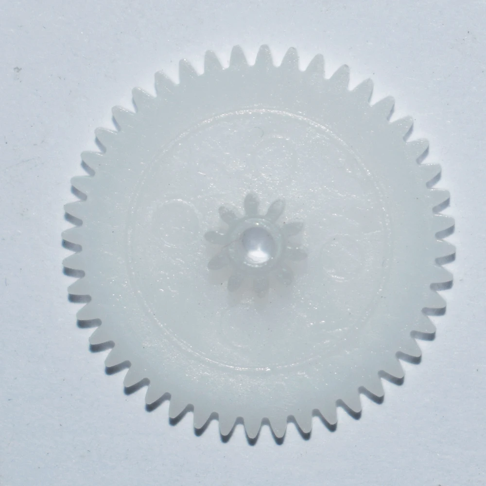 30pcs 44+10T 1.9/2.1mm hole plastic gear 0.5M dron rc car plane robot kids toys for boys diy baby accessories GP44102A/B