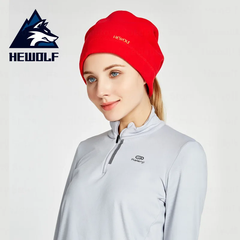 Hewolf Winter Scarf Cycling Hat Fleece Neck Warmer Headband Windproof Face Mask Multifunction Thicken Warm Fashion Scarf Unisex