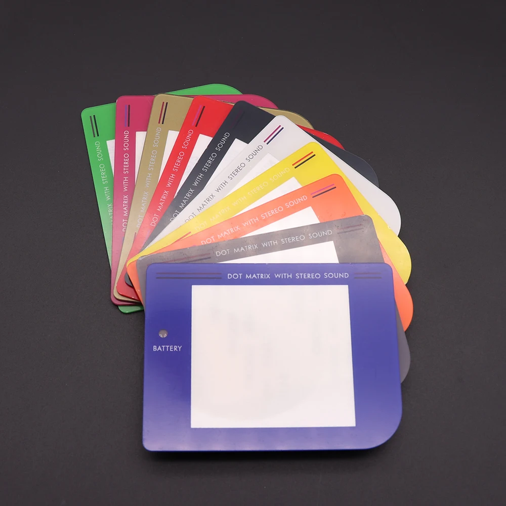 Сменная крышка для экрана объектива для Nintendo Gameboy Game Boy GB DMG пластиковый Зеркальный цвет