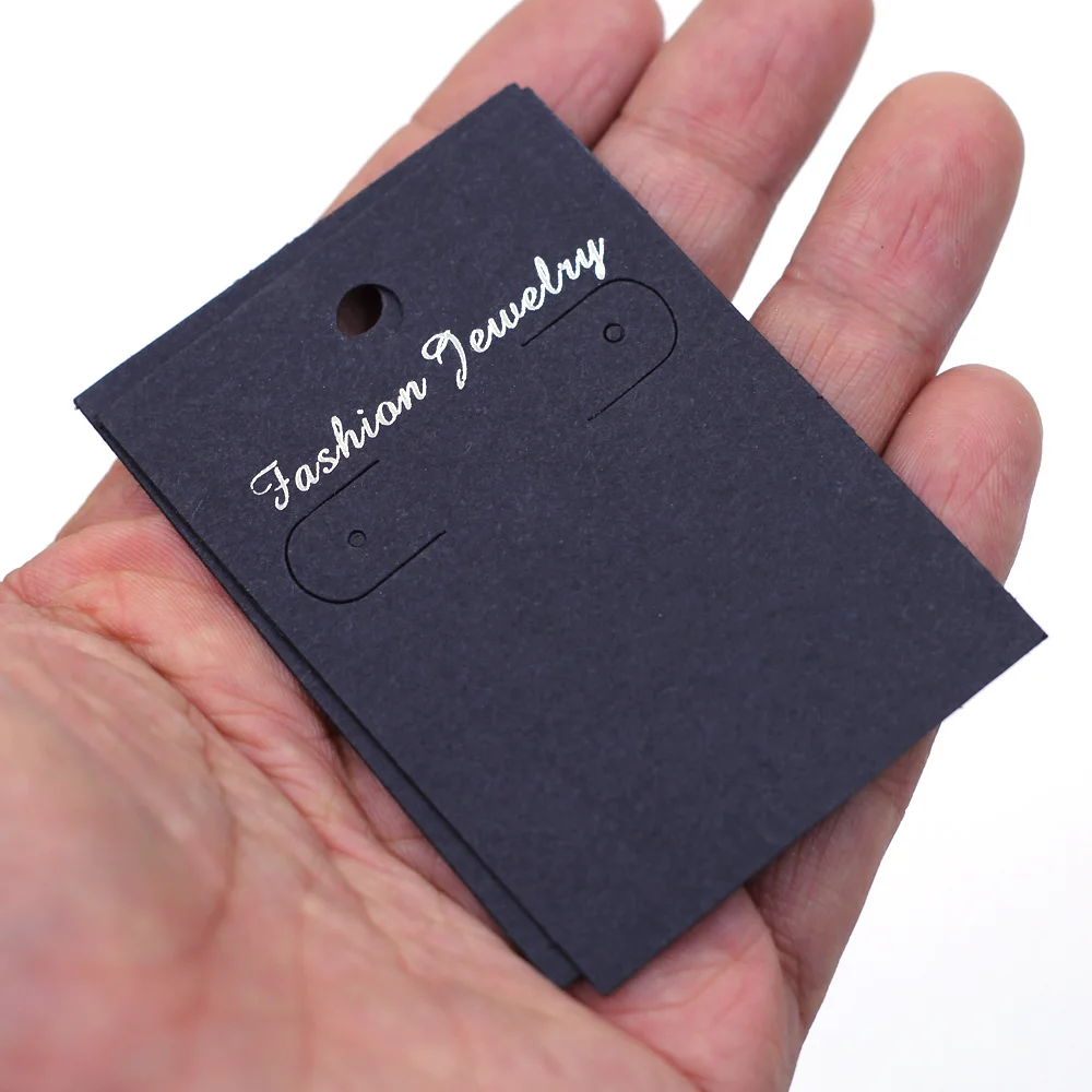 New 19 Style Paper Plastic Earring Ear Stud Ring Hang Tag Card Jewelry Show Display Packing Card Holder Packaging For Necklaces