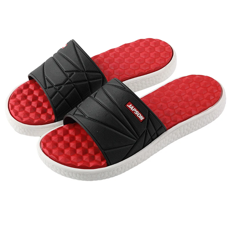 Summer Men Big Size Indoor EVA Massage Slippers Men\'s Slides House Room Home Shoes Soft Slipers Chausson Homme Pantoufle 48 49