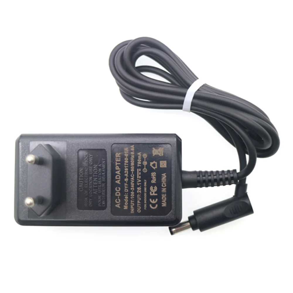 1 Chiếc Phích Cắm EU Adapter Sạc Cho Dyson V8 V7 V6 DC58 DC59 DC61 DC62 DC74 Hút Điện sạc Thay Thế