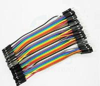 40pcs Dupont 10CM Male To Female Jumper Wire Ribbon Cable diy electronics