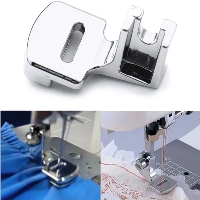 1 PCS Sewing Machine Shirring/Gathering/Welying Foot  702 Hem Presser Foot For Singer Janome Kenmore Sewing Machine Accessories