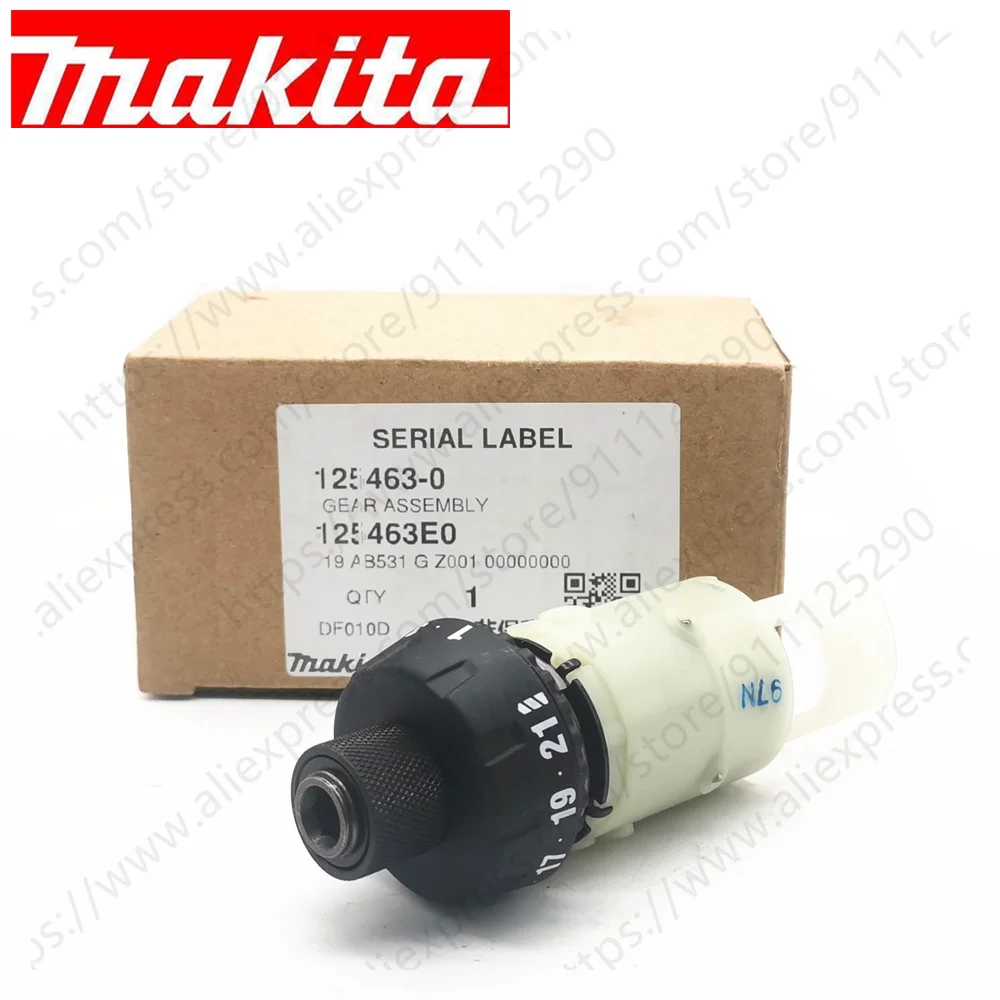 Réducteur de boîte de vitesses pour MAKITA DF010D DF010DSE 125463 – 0, accessoires pour outils électriques
