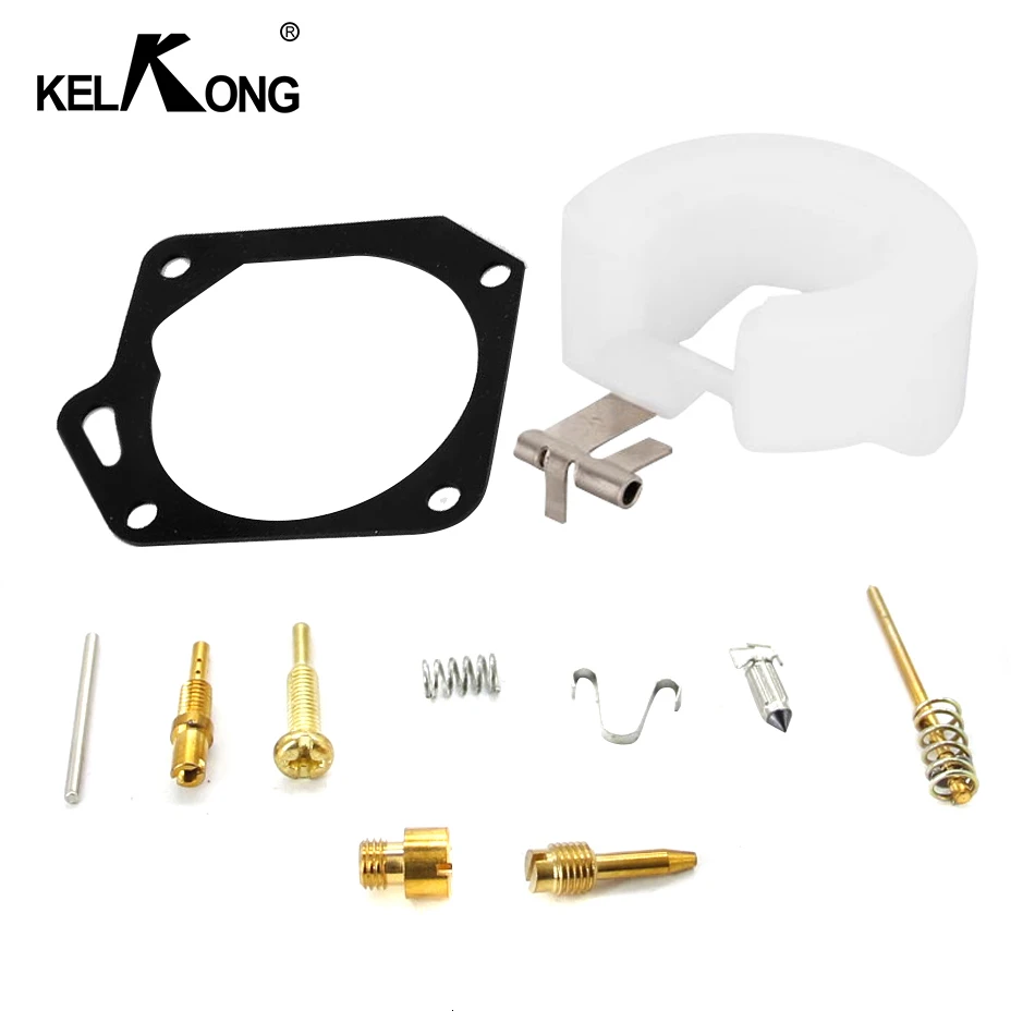 KELKONG Carburetor Rebuild Kit For PZ19 PZ19J Repair Kit for Scooter Moped Jog50 Jog90 1E40QMB 1PE40QMB E-TON Polaris accessori