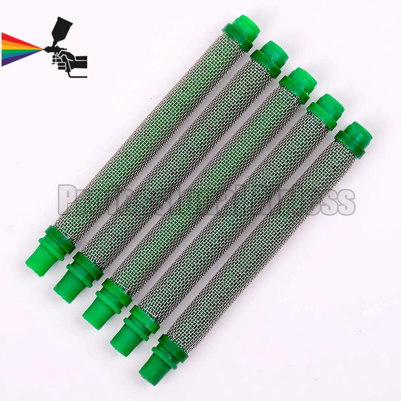 Filtro per pistola Airless 10 pezzi filtro a pistola tipo Push-In 30/50/100/150/200 Mesh per pistola a spruzzo per vernice Airless Wagner