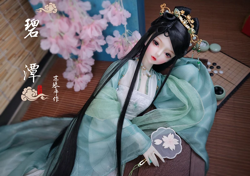 1/4 1/3 BJD doll clothing Accessories Chinese Ancient costume Hanfu Fairy dress clothes for BJD/SD,not include doll & other E587