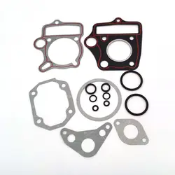 Horizontal Cylinder Head Engine Gaskets Set 38.5mm 40mm /52.4mm / 54mm For 50cc 70cc 90cc 110cc 125cc ATV Quad Dirt Bike Go Kart