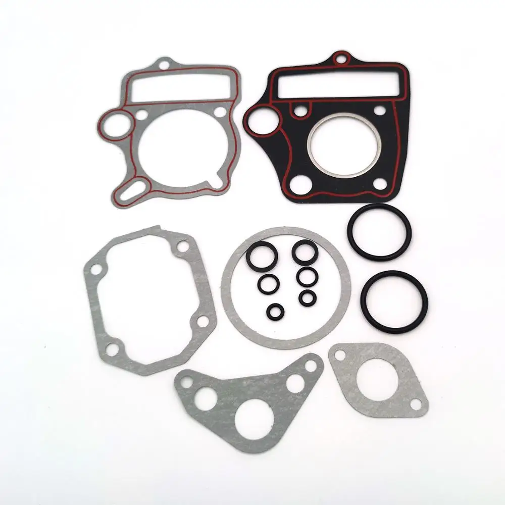 Zestaw uszczelek silnika z głowicą cylindra poziomego 38,5 mm 40 mm / 52,4 mm / 54 mm do 50 cm3 70 cm3 90 cm3 110 cm3 125 cm3 ATV Quad Dirt Bike Go Kart