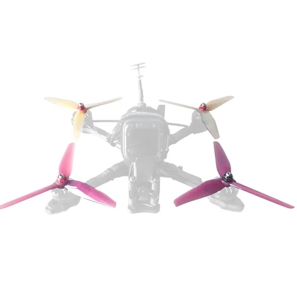 HQPROP Ethix P3 Peanut Butter & Jelly Prop 5130 5.1X3X3 3-Blade PC Propeller for RC FPV Racing Freestyle 5Inch Drones DIY Parts thumbnail 6