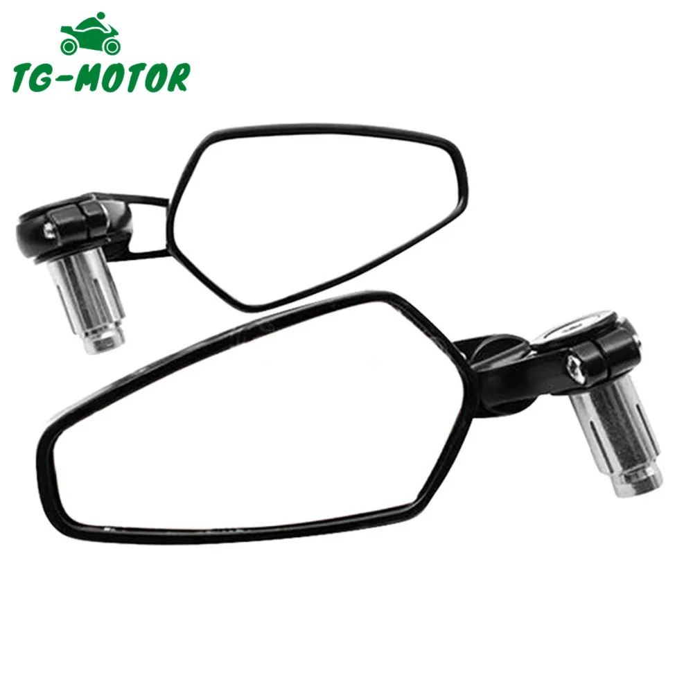 TG-Motor For BMW C400GT C600 C650 C650GT Sport F650GS F700GS F800R 7/8'' 22mm Motorcycle Handle Bar End Mirror Rearview Mirrors