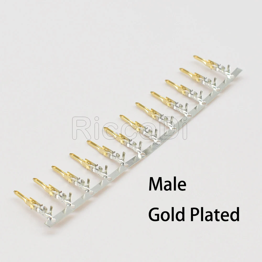 50/100Pcs 5557 5559 Male Female Connector Terminal For ATX EPS PCIE 4.2mm Pitch Plug Terminals Gold Plated Tin Plated