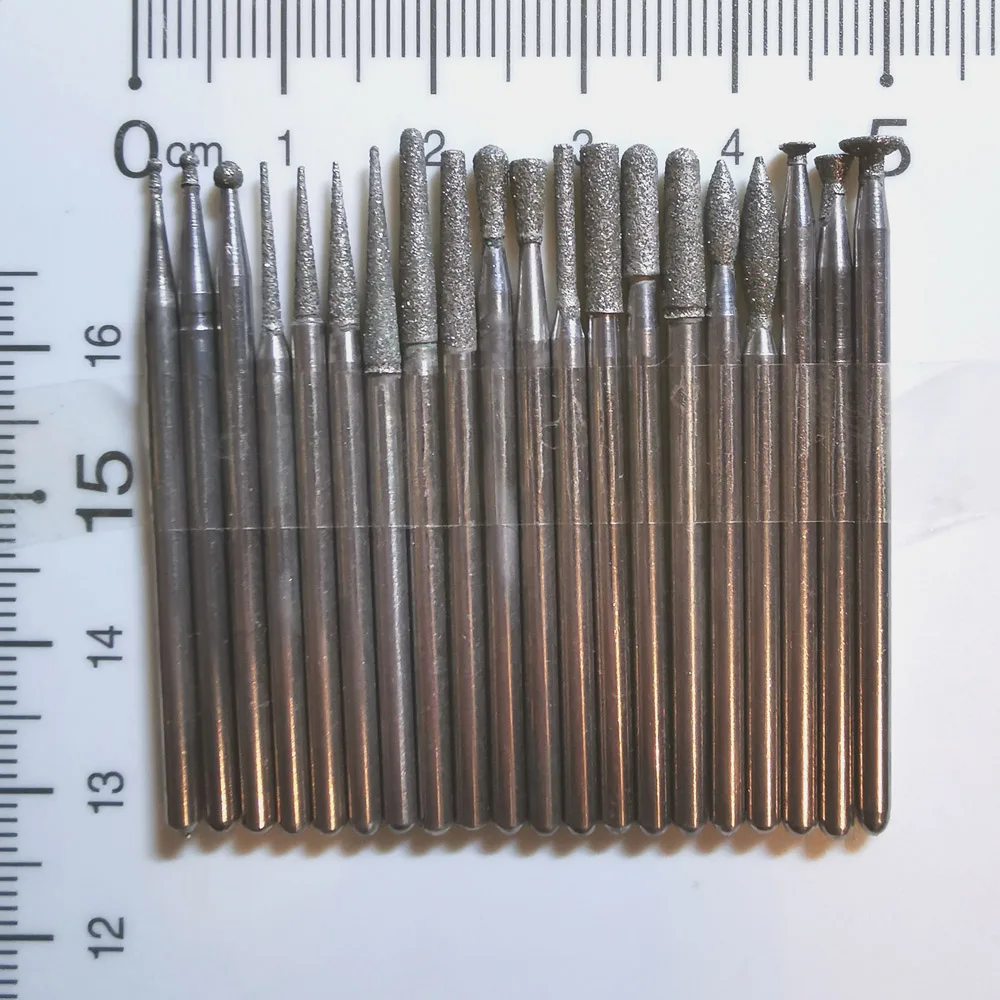 

20 шт., набор инструментов для полировки зубных протезов