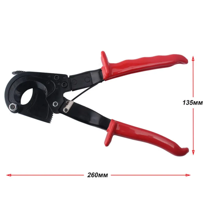 HS-325A ratchet cable cutter, wire cutter, cable cutter, copper and aluminum wire cutter