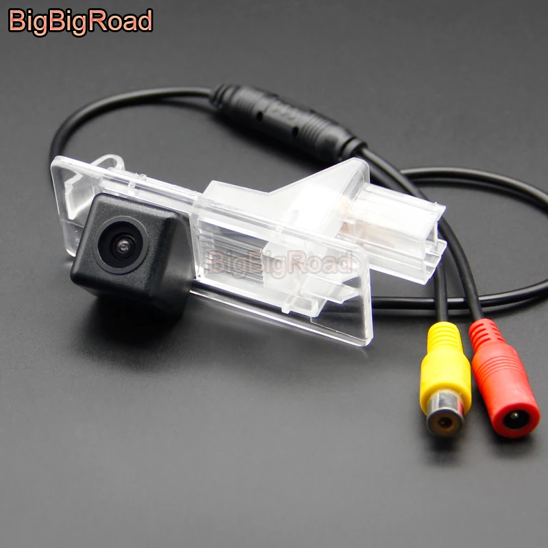 BigBigRoad Wireless Rear View Camera HD Color Image For Renault Captur Dacia Lodgy Megane 3 Laguna 2 3 Samsung SM3 2012-2016