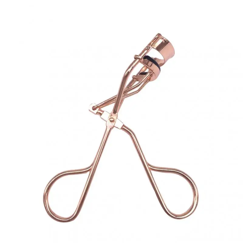 Black/silver/rose Gold Eyelash Curler Stainless Steel Eyelash Curling Tool Natural Curling Fits The Eye Shape Replacement Pad