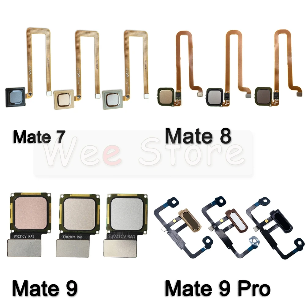 

AiinAnt Back Home Button Key Connection Touch ID Fingerprint Sensor Flex Cable For Huawei Mate 7 8 9 Pro Phone Parts