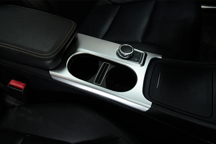 LHD RHD Für Mercedes Benz A/GLA/CLA Klasse C117 W117 W176 X156 2012-2018 AMG ABS Carbon Faser Tasse Halter Abdeckung Trim Zubehör – Detail 4