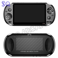 New X12 Portable Handheld Video Game Console 3200+Games 5 inch Portable Mini Video Player 5.1 inch IPS Screen 8G+16G