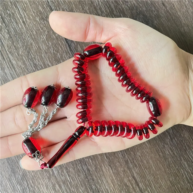 JunKang Muslim bracelet Islamic religious style 33 rosary prayer beads men and women meditation Faith prayer beads jewelry
