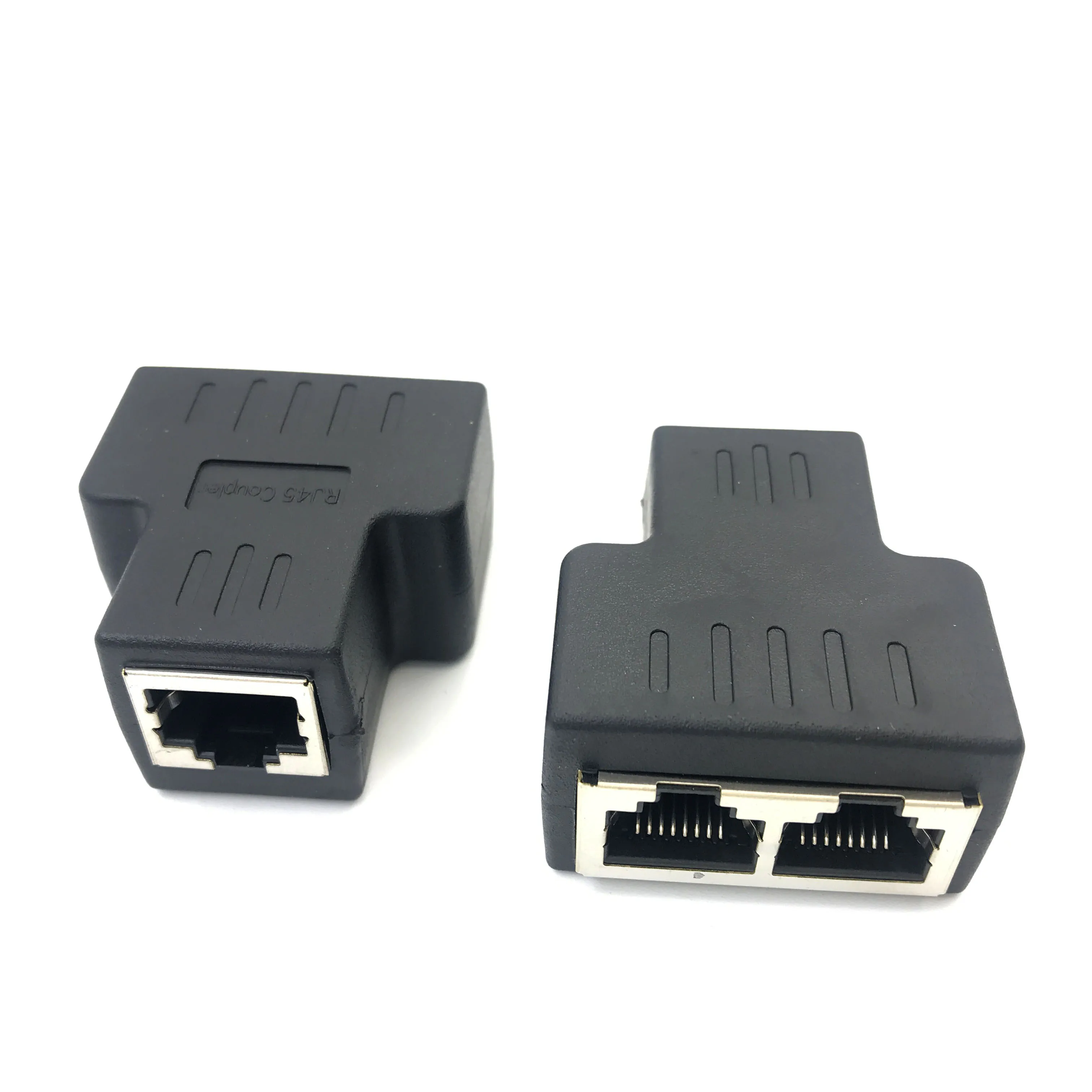 STP UTP Cat6 RJ45 8P8C Stecker Auf Dual RJ45 Splitter Netzwerk Ethernet Patchkabel Adapter AQJG