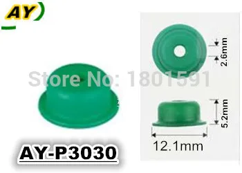 200pieces TOP quality Fuel injector repairing kit plastic insulation cap ,pintle cap for AY-P3030 (12.1*5.4*2.6mm)