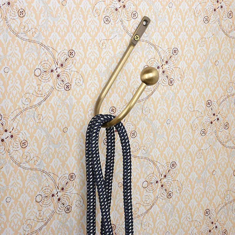 2pcs/set Curtain Tieback Holder Hooks Tie Backs Bedroom Living Room Curtain Decoration Accessories Holdback Metal Curtain Hook
