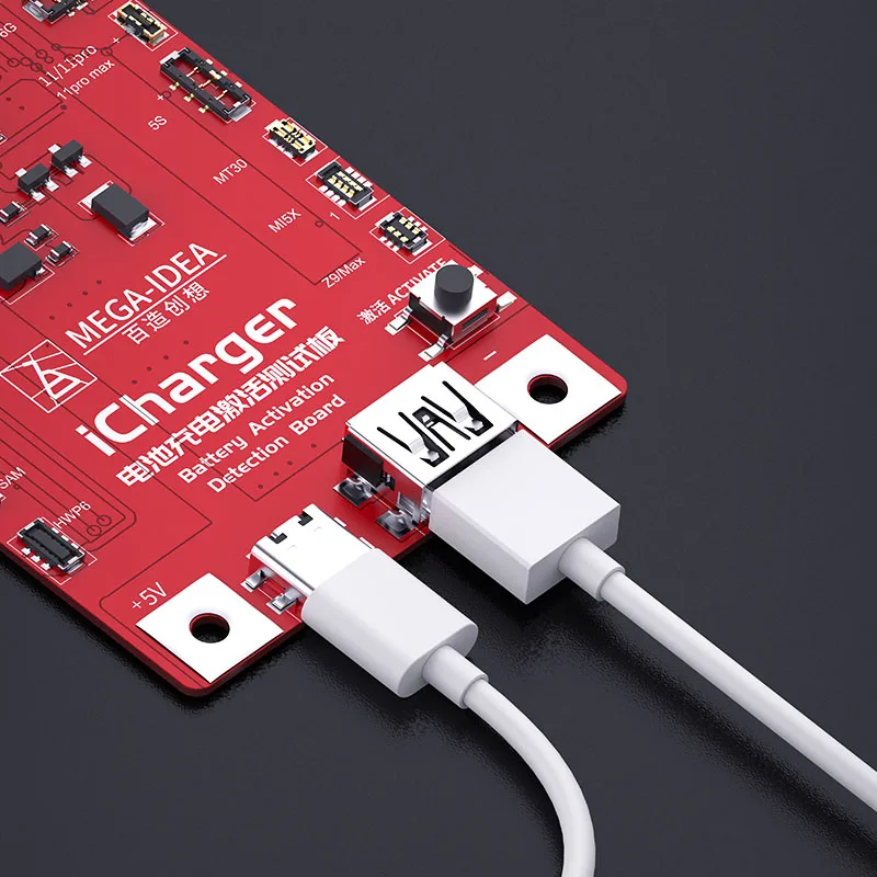 Qianli ICharger Pin Kích Hoạt Ban Cho 5 6 7 8 X XSMAX 11Promax Samsung Xiaomi Bảng Mạch Sạc Nhanh bút Thử Điện